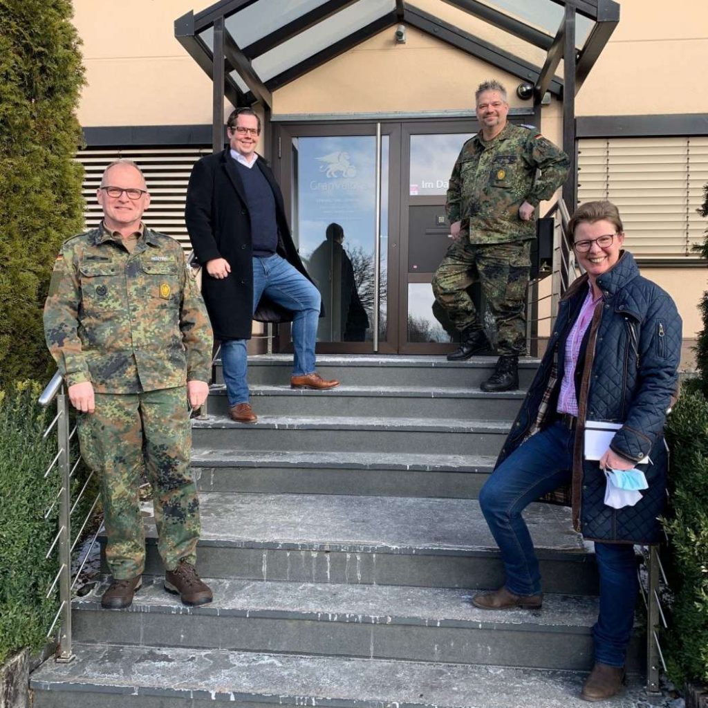 Kontaktermittler der Bundeswehr unterstützen aus Limburg den Landkreis Starnberg